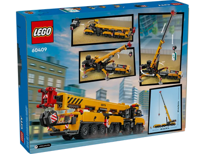 LEGO 60409 - YELLOW MOBILE CONSTRUCTION CRANE