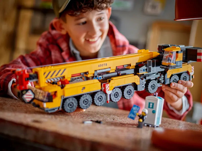 LEGO 60409 - YELLOW MOBILE CONSTRUCTION CRANE