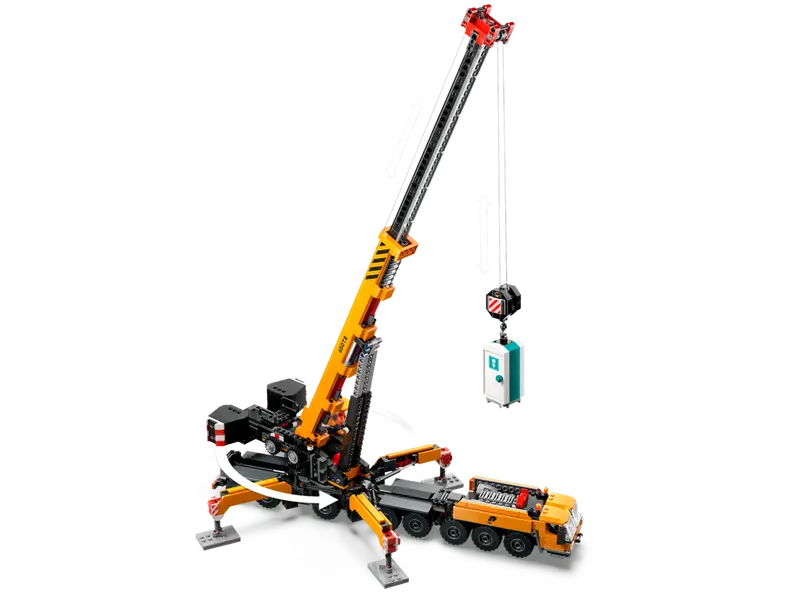 LEGO 60409 - YELLOW MOBILE CONSTRUCTION CRANE