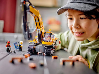 LEGO 60420 - YELLOW CONSTRUCTION EXCAVATOR