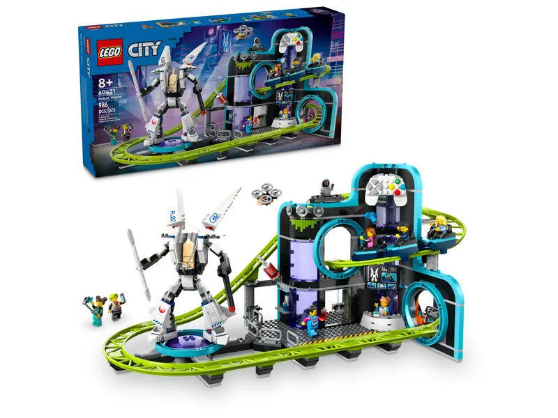 LEGO 60421 - ROBOT WORLD ROLLER-COASTER PARK