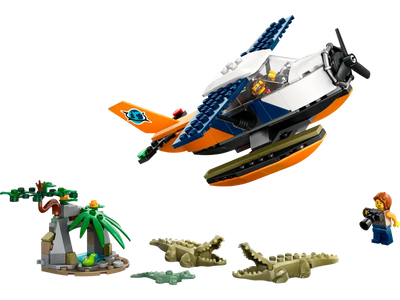 LEGO 60425 - JUNGLE EXPLORER WATER PLANE - Toyworld Frankston