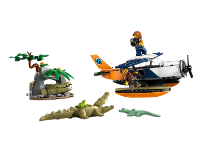 LEGO 60425 - JUNGLE EXPLORER WATER PLANE - Toyworld Frankston