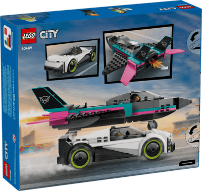 LEGO 60489 CITY - JET VS CAR - Toyworld Frankston