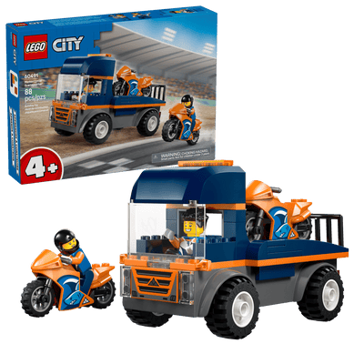 LEGO 60491 CITY - MOTORCYCLE TRANSPORTER - Toyworld Frankston