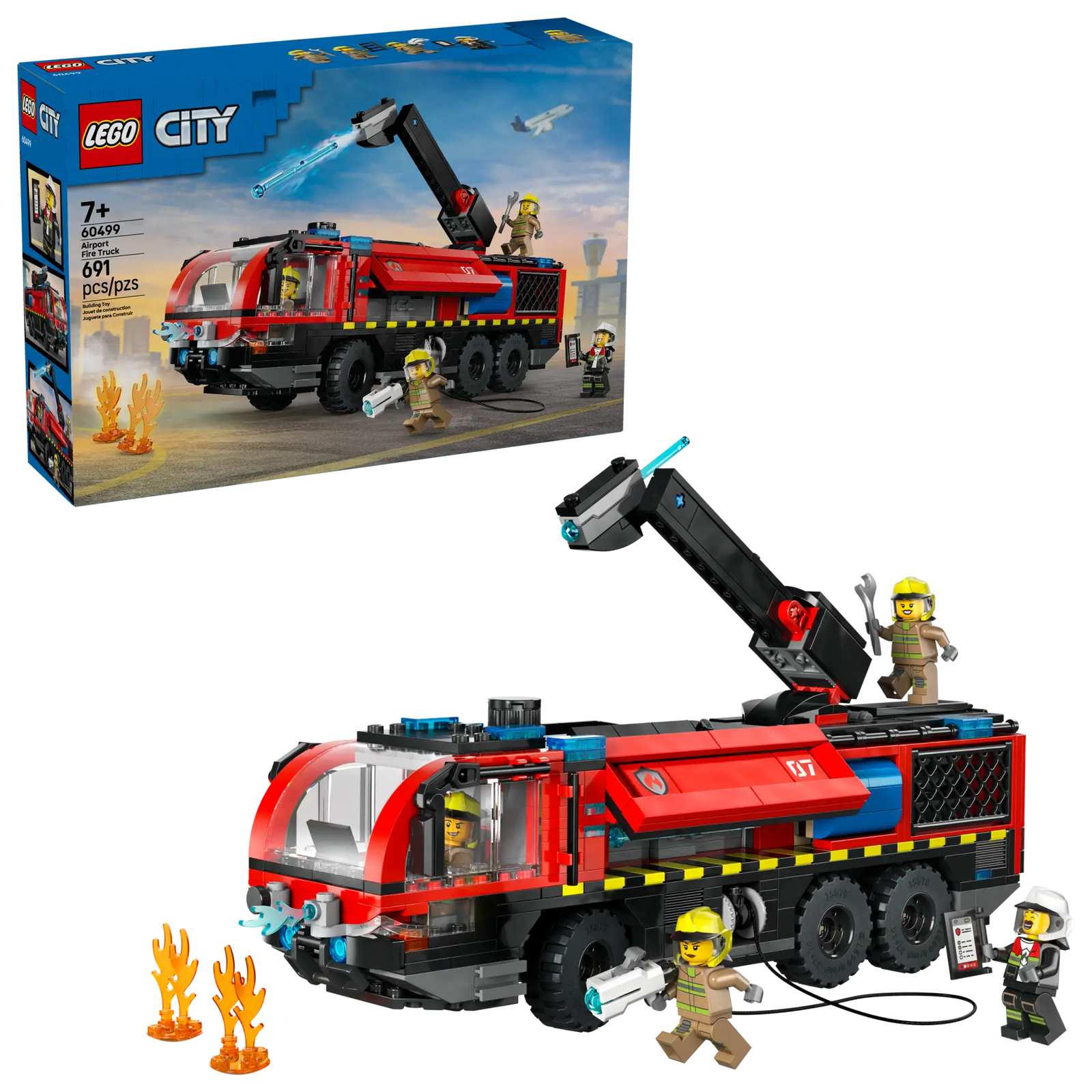 LEGO 60499 CITY - AIRPORT FIRE TRUCK