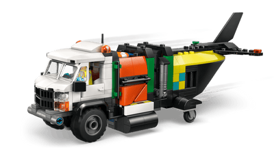 LEGO 60505 CITY - AIRPLANE, SERVICE TRUCK AND HOVERCRAFT REMIX - Toyworld Frankston