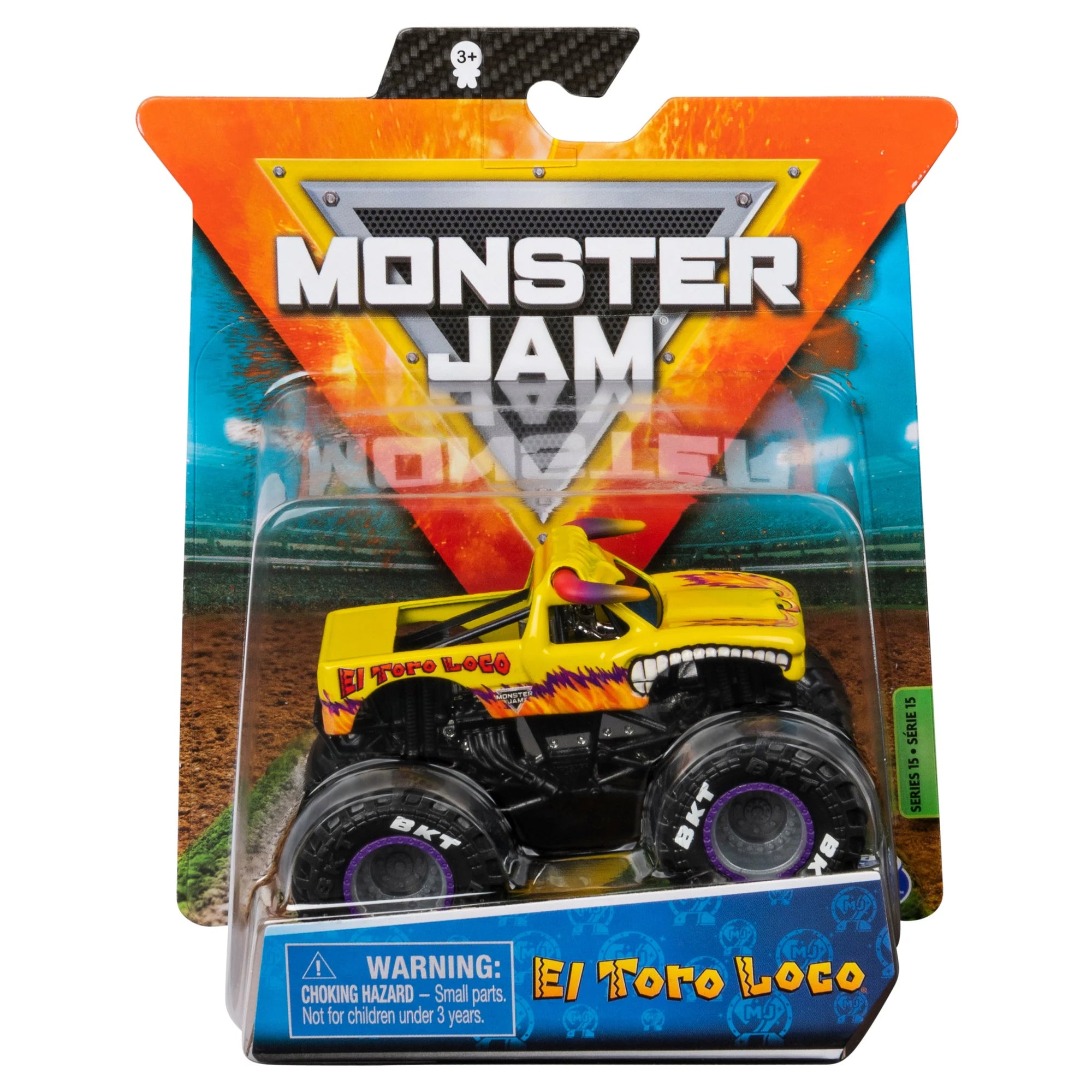 MONSTER JAM 1:64 DIE CAST SINGLE PACK - EL TORO LOCO