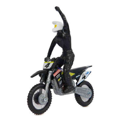 SUPERCROSS 1:24 DIE CAST MOTORCYCLE - RICKY CARMICHAEL 4