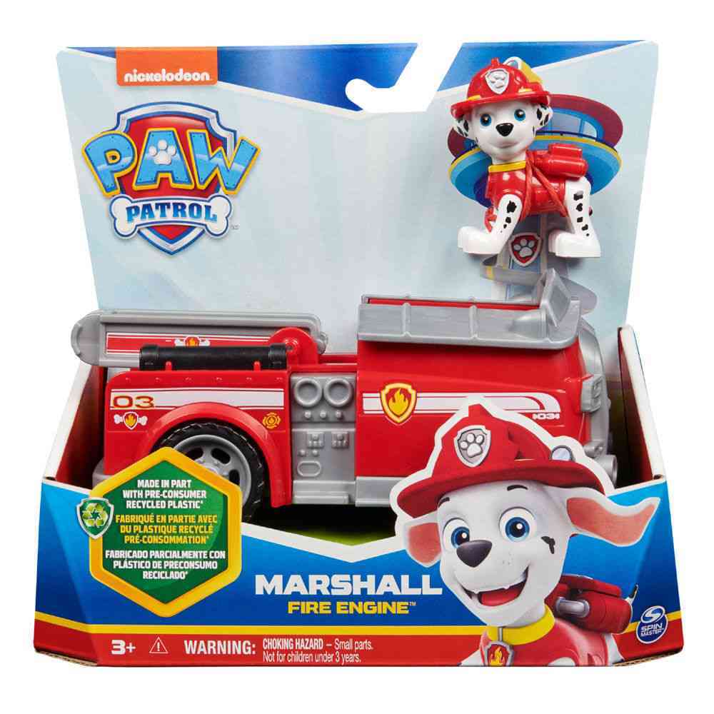 PAW PATROL - BASIC VEHICLE - MARSHALL FIRE ENGINE