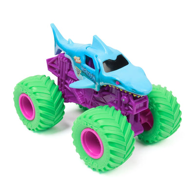 MONSTER JAM - 1:64 DIECAST SMASH AND BASH - MEGALODON