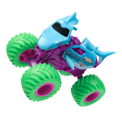 MONSTER JAM - 1:64 DIECAST SMASH AND BASH - MEGALODON