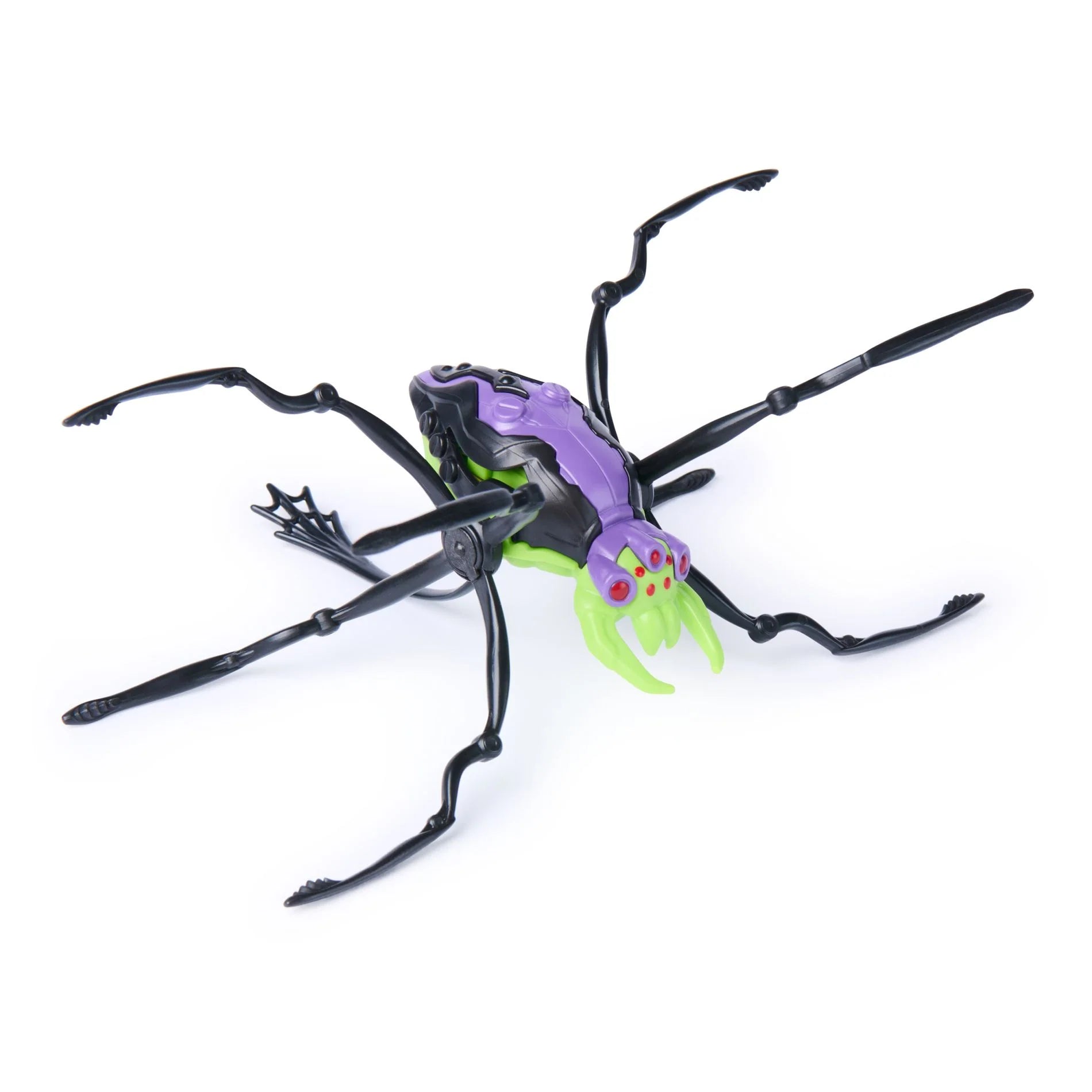 HEX BOTS - SKITTER BOT PURPLE AND GREEN - Toyworld Frankston