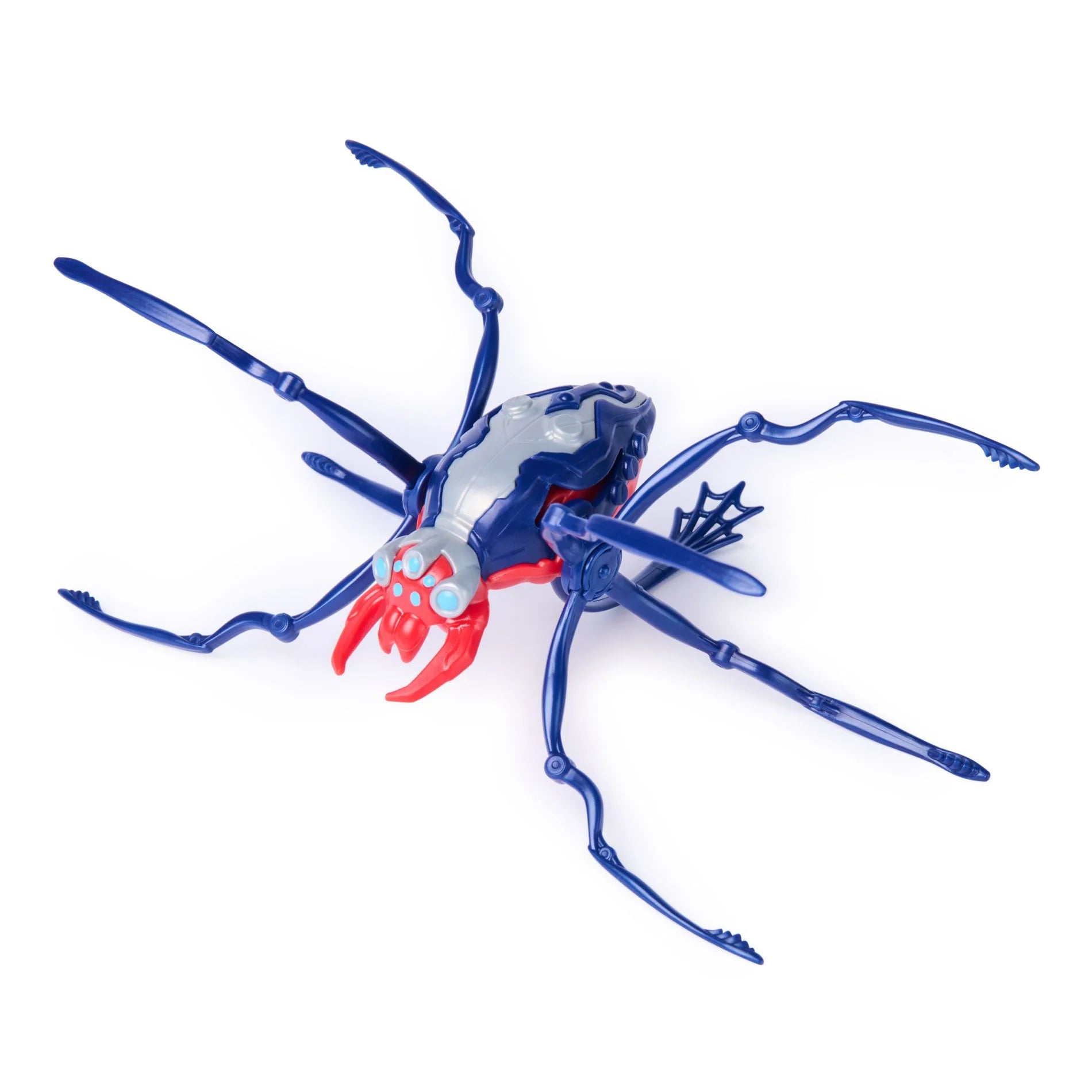 HEX BOTS - SKITTER BOT BLUE AND RED - Toyworld Frankston