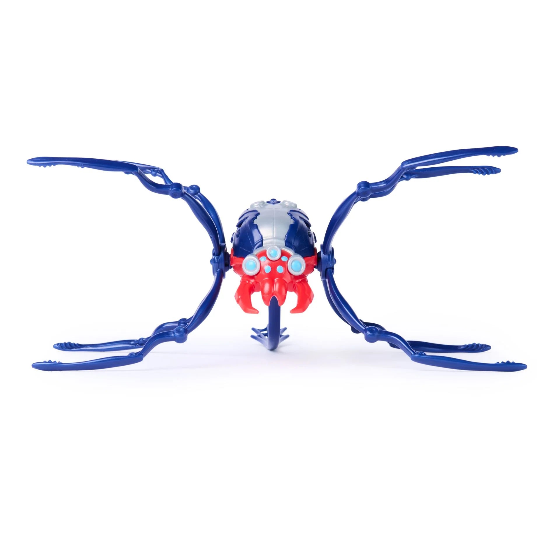 HEX BOTS - SKITTER BOT BLUE AND RED - Toyworld Frankston