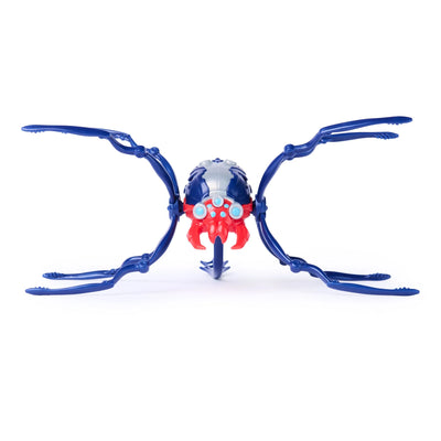 HEX BOTS - SKITTER BOT BLUE AND RED - Toyworld Frankston