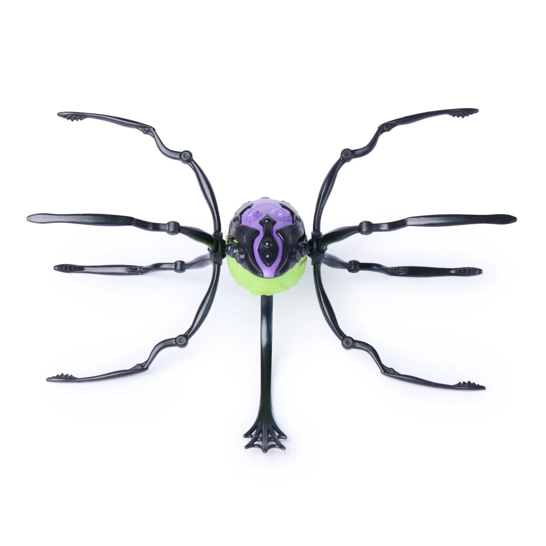 HEX BOTS - SKITTER BOT PURPLE AND GREEN - Toyworld Frankston