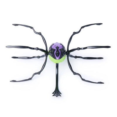 HEX BOTS - SKITTER BOT PURPLE AND GREEN - Toyworld Frankston