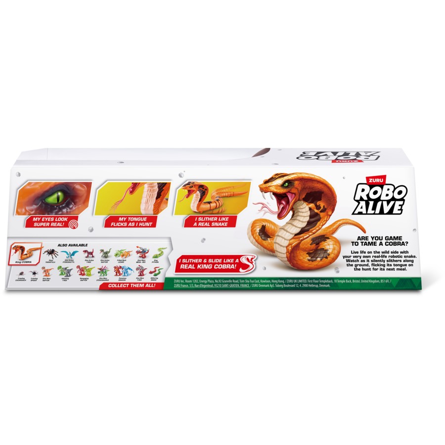 ZURU ROBO ALIVE COBRA - Toyworld Frankston