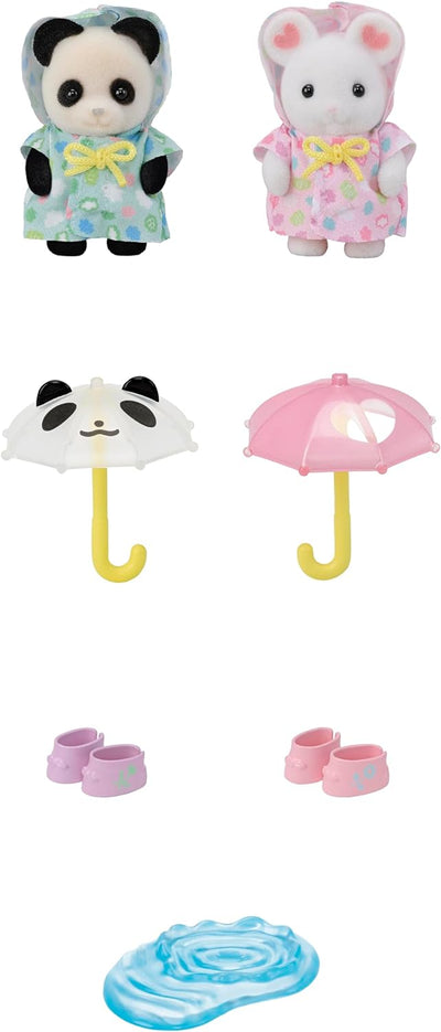 SYLVANIAN FAMILIES - NURSERY FRIENDS - RAINY DAY DUO - Toyworld Frankston