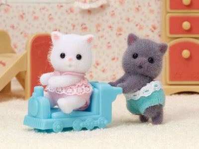SYLVANIAN FAMILIES - PERSIAN CAT TWINS - Toyworld Frankston