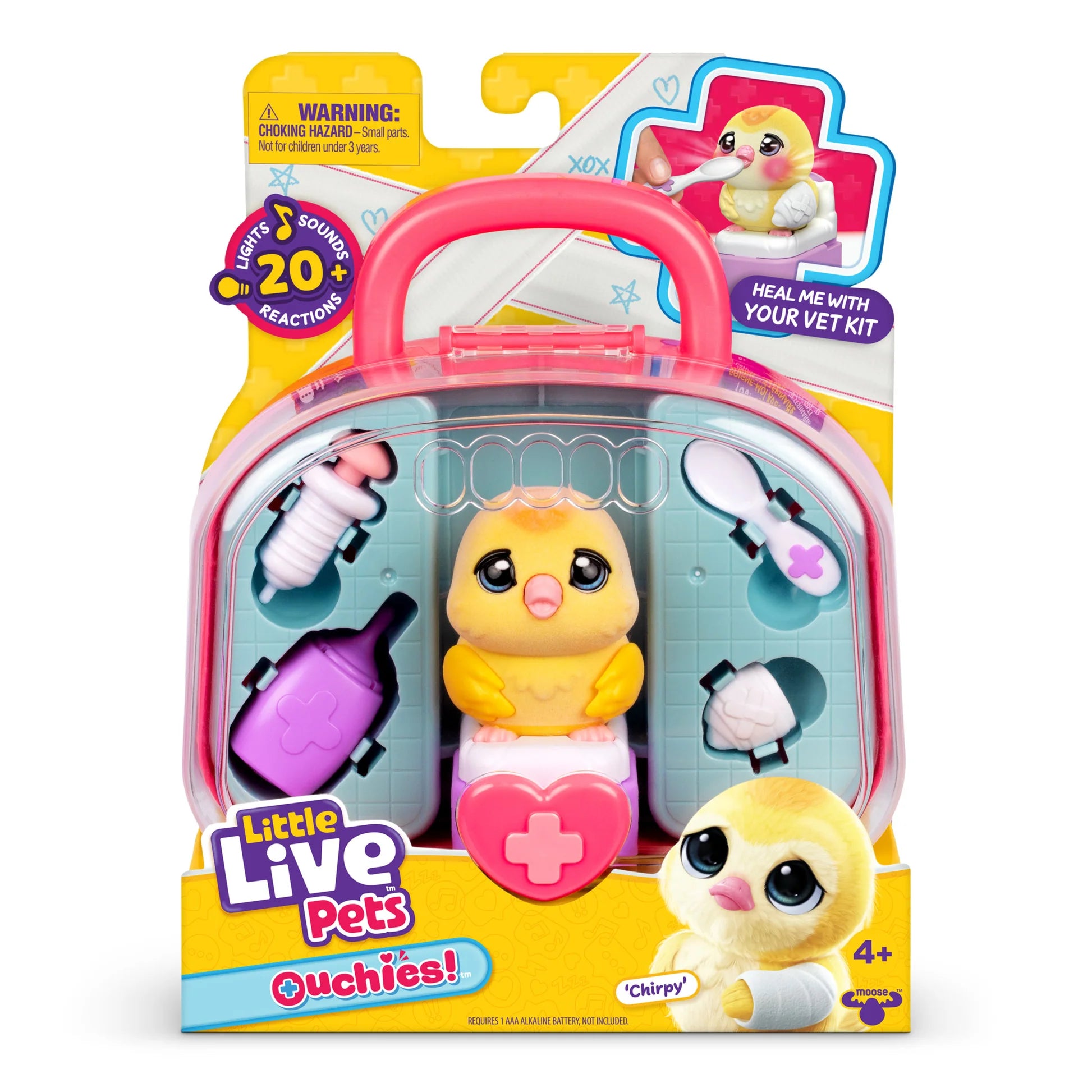 LITTLE LIVE PETS OUCHIES MINIS - CHIRPY