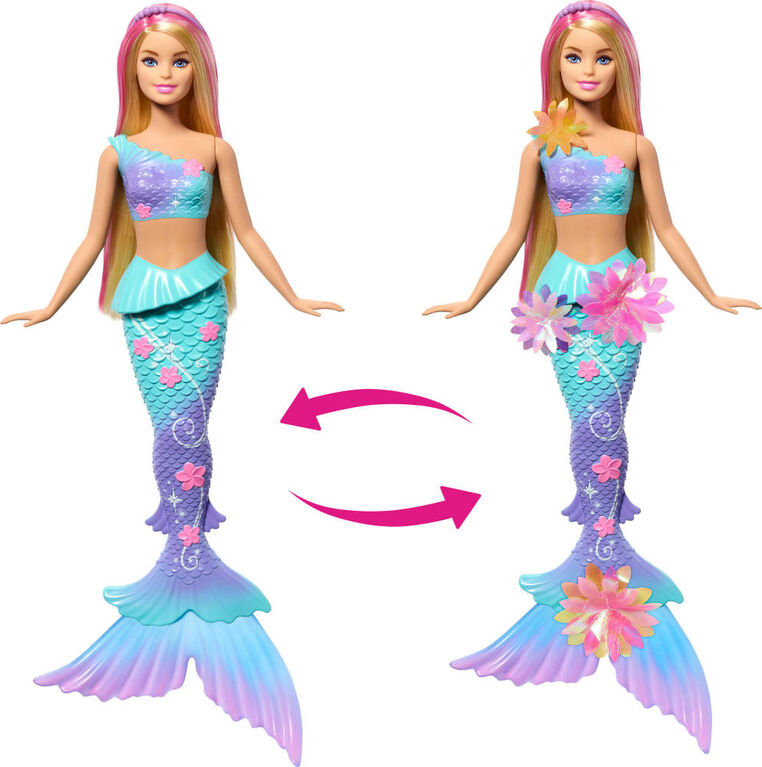 BARBIE FLOWER MAGIC MERMAID BLONDE