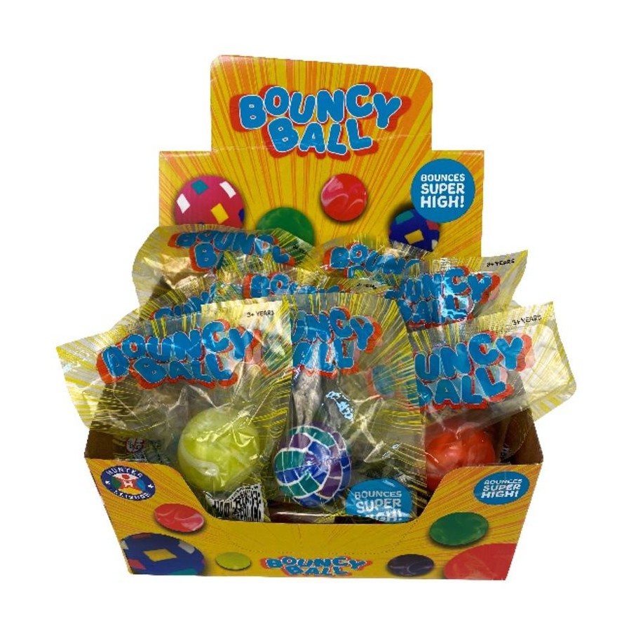 BOUNCY BALLS 50MM ASSORTED - Toyworld Frankston