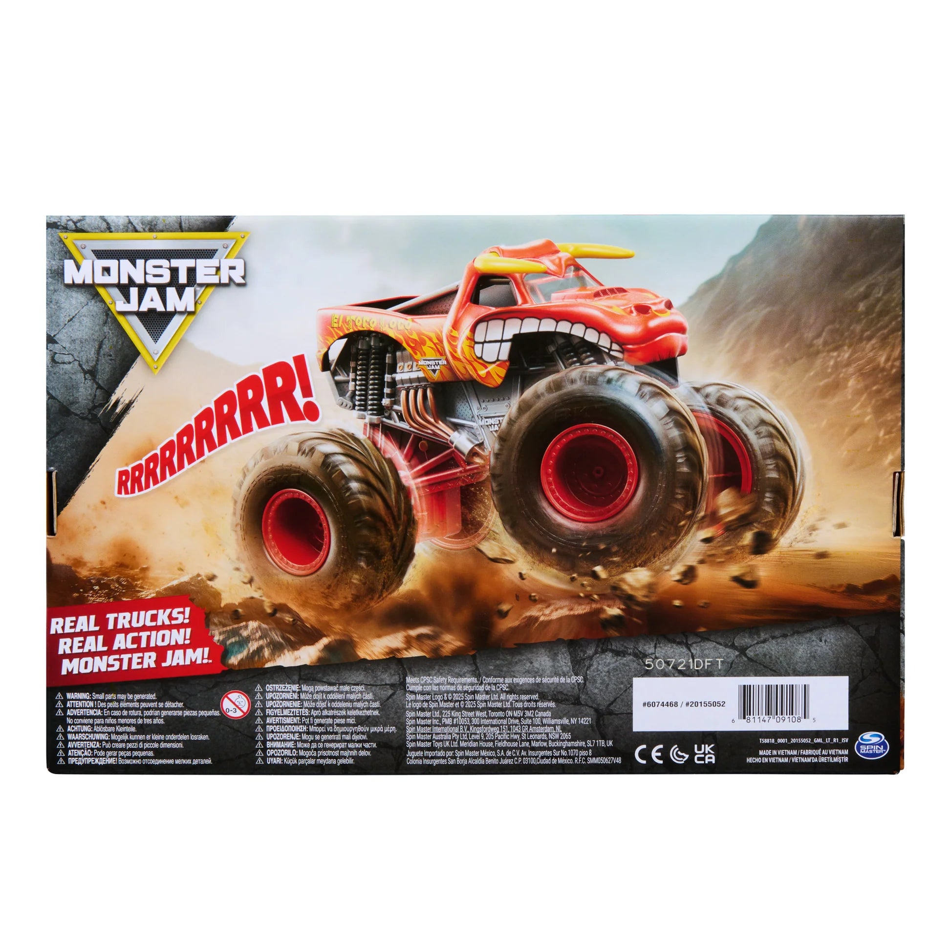 MONSTER JAM 1:18 REV 'N ROAR EL TORO LOCO - Toyworld Frankston