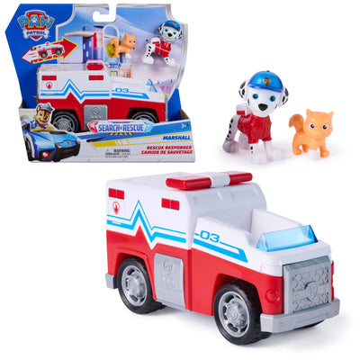 PAW PATROL SEARCH AND RESCUE - RESCUE RESPONDER MARSHALL - Toyworld Frankston
