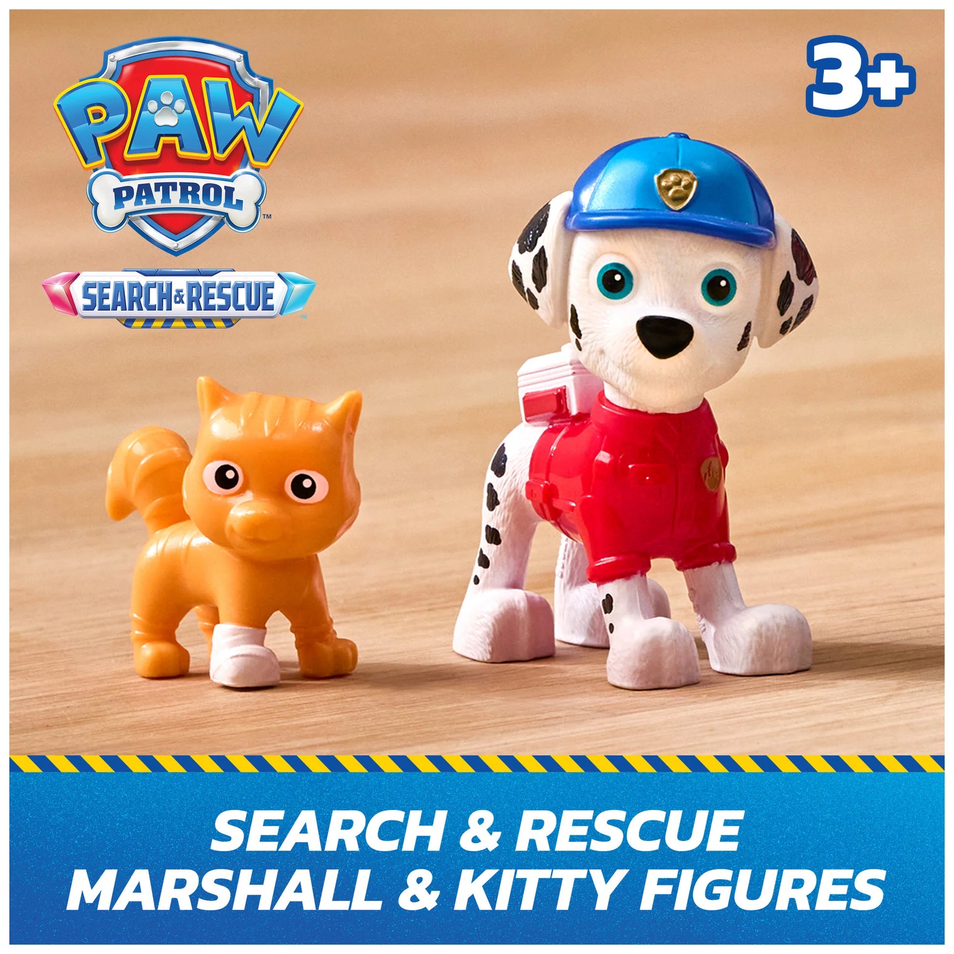 PAW PATROL SEARCH AND RESCUE - RESCUE RESPONDER MARSHALL - Toyworld Frankston