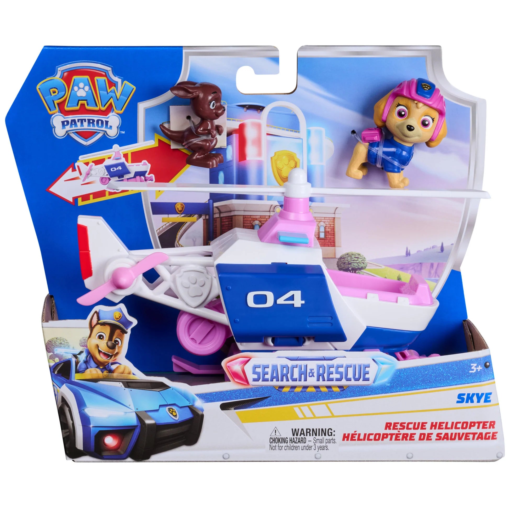 PAW PATROL SEARCH AND RESCUE - RESCUE HELICOPTER SKYE