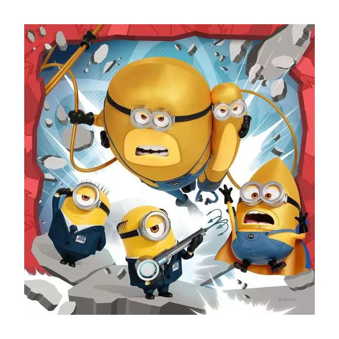 RAVENSBURGER - DESPICABLE ME4 - DESPICABLE ALWAYS 3X49 PIECE PUZZLE