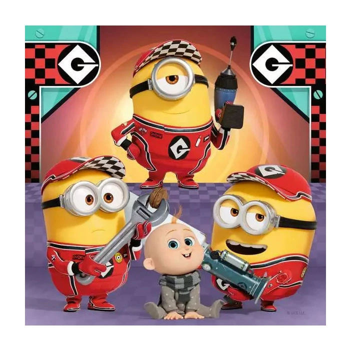 RAVENSBURGER - DESPICABLE ME4 - DESPICABLE ALWAYS 3X49 PIECE PUZZLE