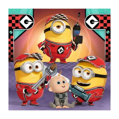 RAVENSBURGER - DESPICABLE ME4 - DESPICABLE ALWAYS 3X49 PIECE PUZZLE