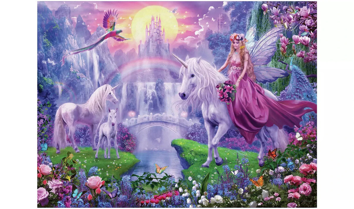 RAVENSBURGER - MAGICAL UNICORNS 4 X 100 PIECE PUZZLE