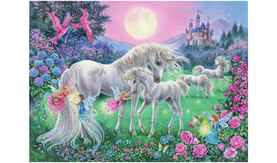 RAVENSBURGER - MAGICAL UNICORNS 4 X 100 PIECE PUZZLE