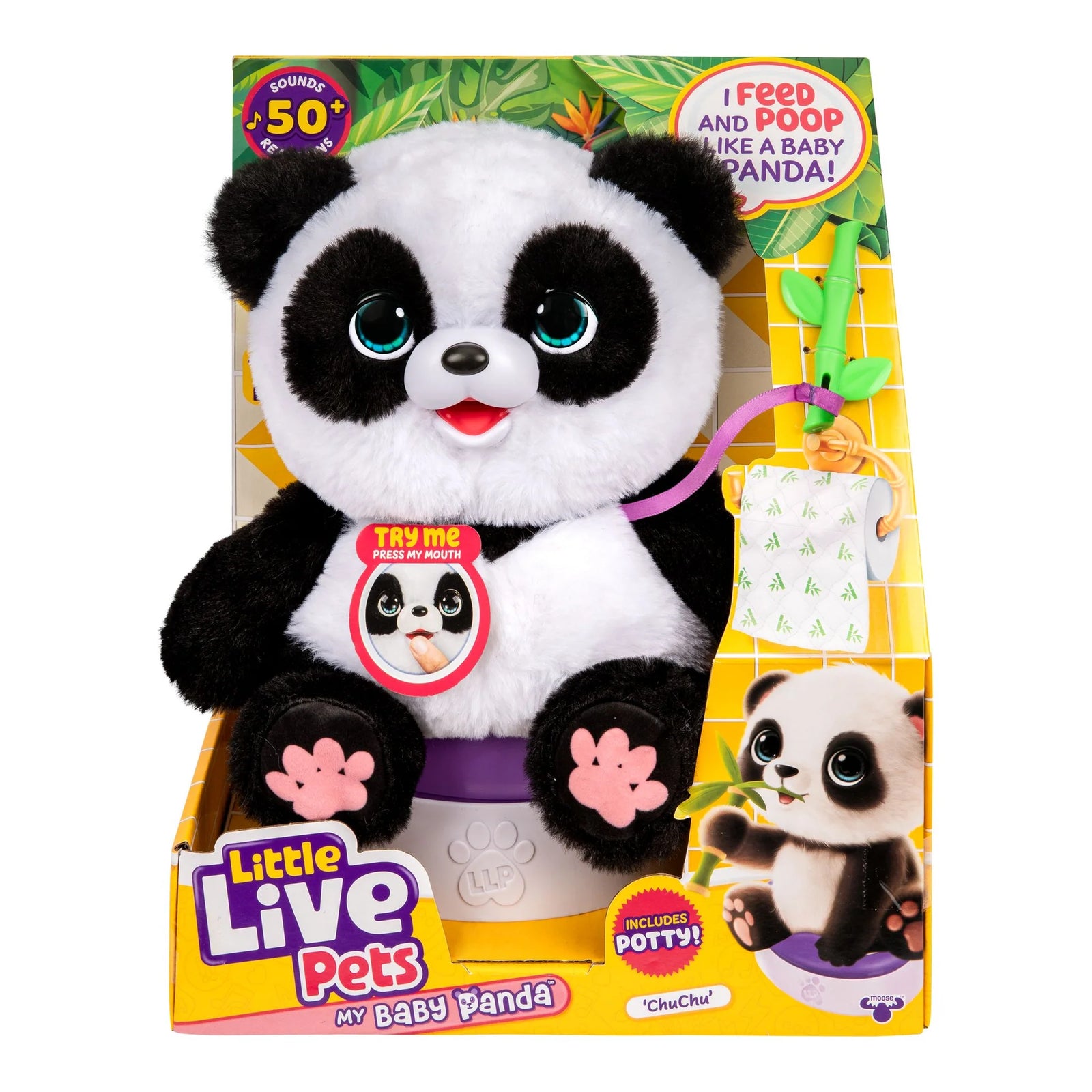 LITTLE LIVE PETS - MY BABY PANDA - Toyworld Frankston