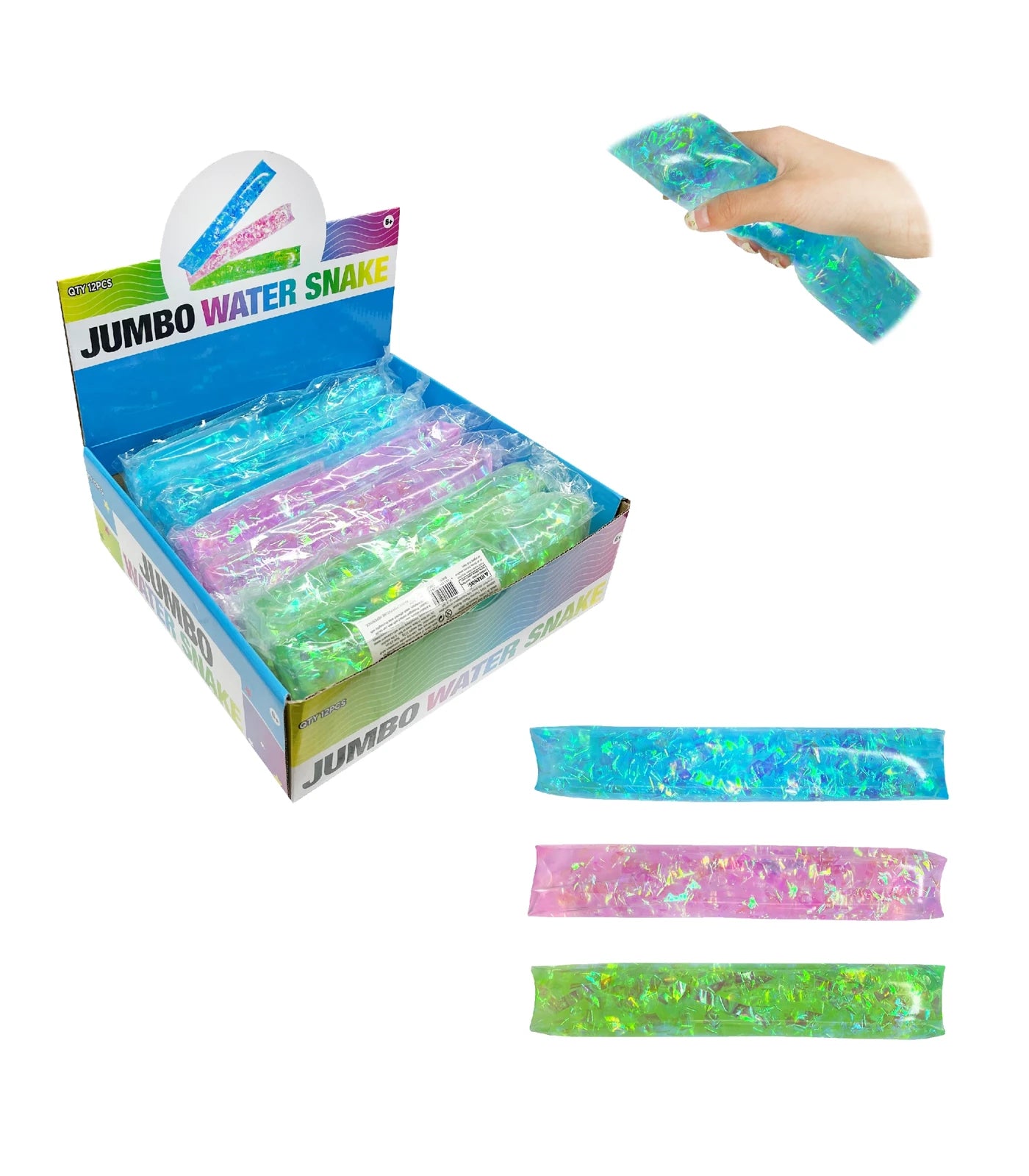 JUMBO WATER SNAKES 24CM - Toyworld Frankston