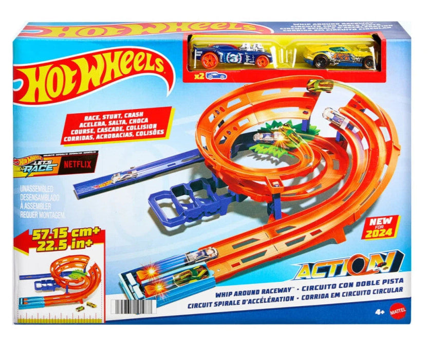 HOT WHEELS - WHIP AROUND RACEWAY - Toyworld Frankston