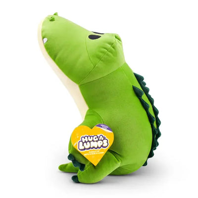 ZURU HUG-A-LUMPS WEIGHTED PLUSH ROCKO THE CROCODILE - Toyworld Frankston