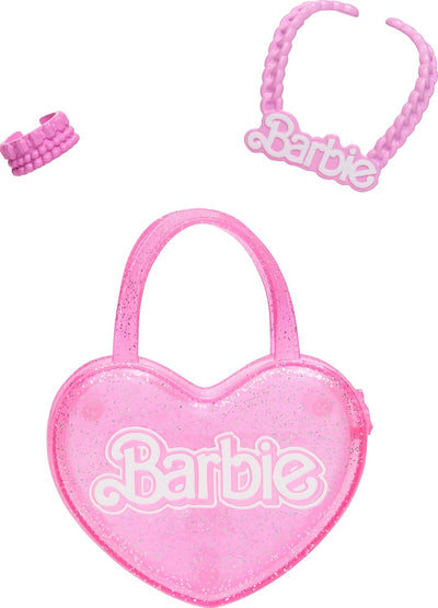 BARBIE 71CM BLONDE DOLL 2025 FASHION DOLL - PINK TOP AND DENIM SKIRT - Toyworld Frankston