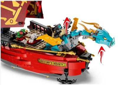 LEGO 71797 NINJAGO DESTINY'S BOUNTY - RACE AGAINST TIME - Toyworld Frankston