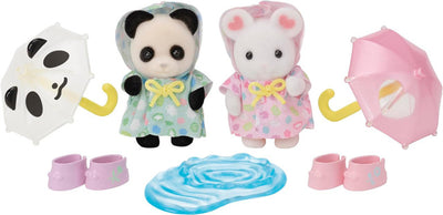 SYLVANIAN FAMILIES - NURSERY FRIENDS - RAINY DAY DUO - Toyworld Frankston