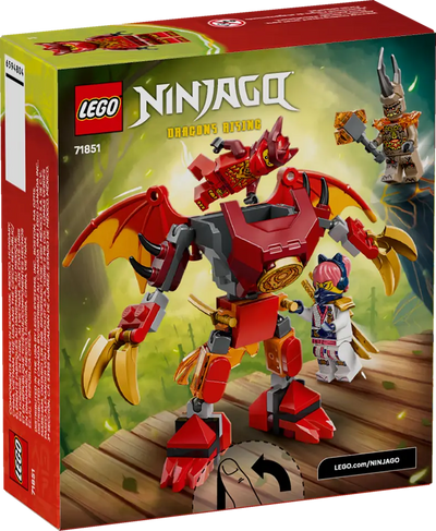 LEGO 71851 NINJAGO - KAI'S DRAGON MECH BATTLE PACK - Toyworld Frankston