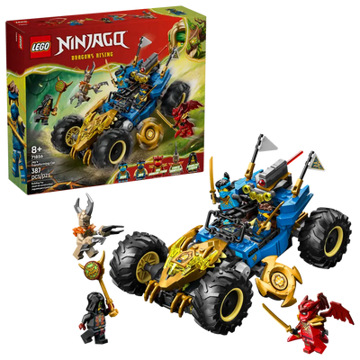 LEGO 71856 NINJAGO - JAY'S TRANSFORMING CAR - Toyworld Frankston