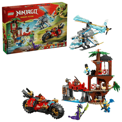 LEGO 71857 NINJAGO - NINJA VEHCILE TREE HOUSE BATTLE - Toyworld Frankston