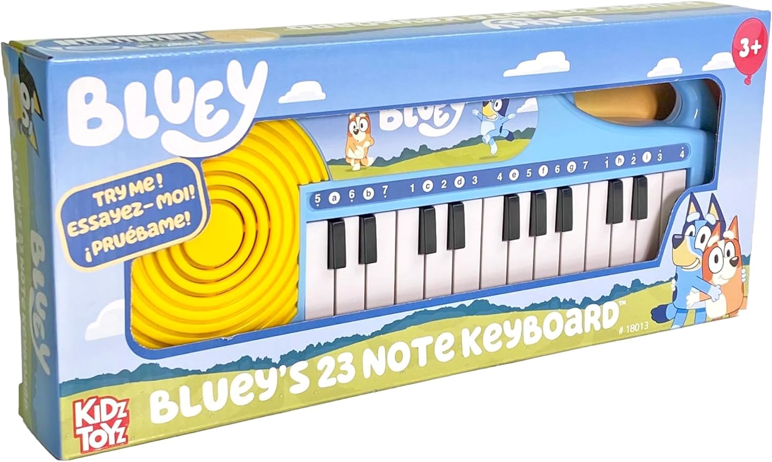 BLUEY TOMY 23 NOTE KEYBOARD