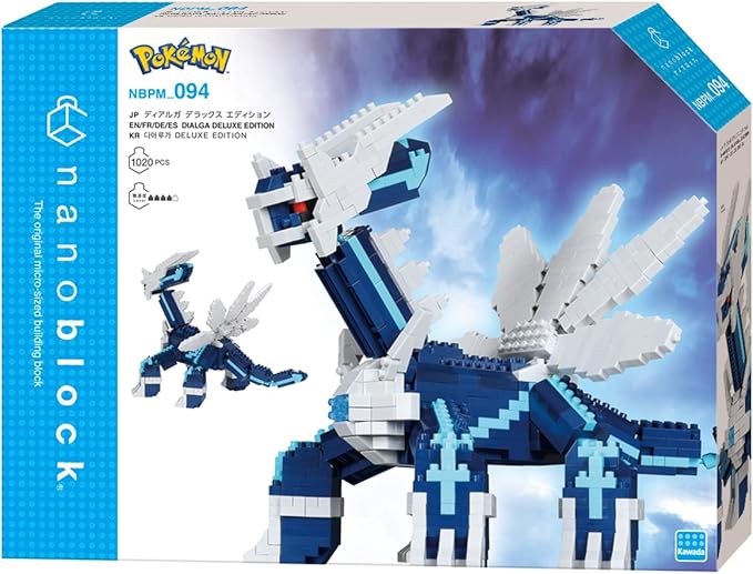 NANOBLOCK - POKEMON - DIALGA DELUXE - Toyworld Frankston