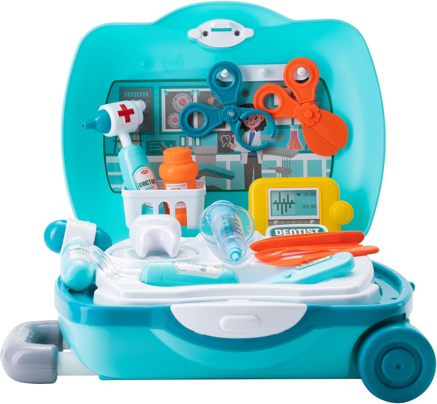 LITTLE DENTIST WHEELIE SUITCASE